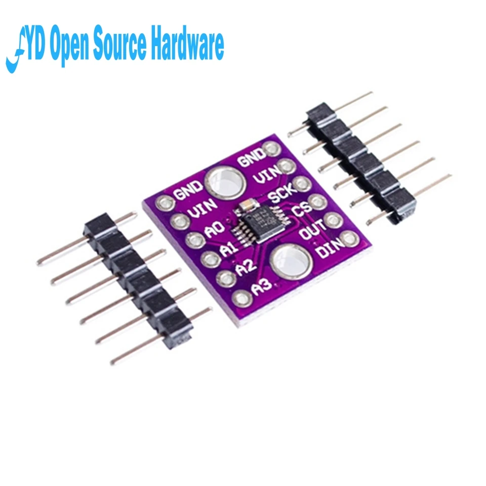 

1pcs ADS1118 16 AD converter ADC SPI communication module development board