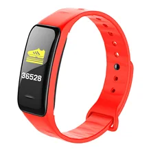 C1Plus умный Браслет цветной экран кровяное давление фитнес-трекер монитор сердечного ритма Смарт фитнес-браслет для Android IOS