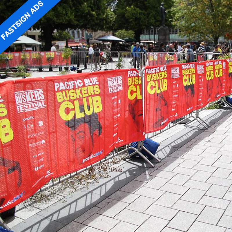 

FASTSIGN Customized Printed Barrier Control Banner