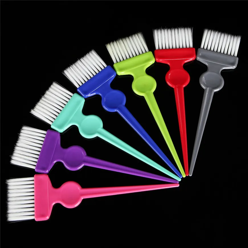 

hair care Hairdressing Brushes Combo Salon Hair Color Dye Tint Tool Kit New random color