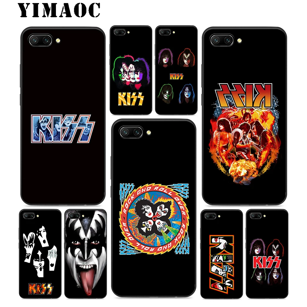 Мягкий силиконовый чехол YIMAOC Kiss Band для huawei Honor mate 10 P20 P10 P9 P8 P Smart Y6 6A 7A 7X 7C Lite Pro 2017 2018 |