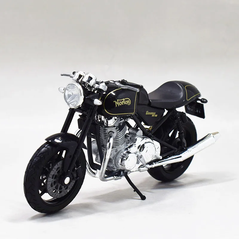 1:18 Welly Norton Commando 961 SE мотоцикл велосипед модель черный