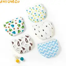 Anyongzu/5 шт./партия, новинка, нижнее бельё из чистого хлопка для мальчиков с животными, креативный треугольный дизайн для мальчиков, 90-130