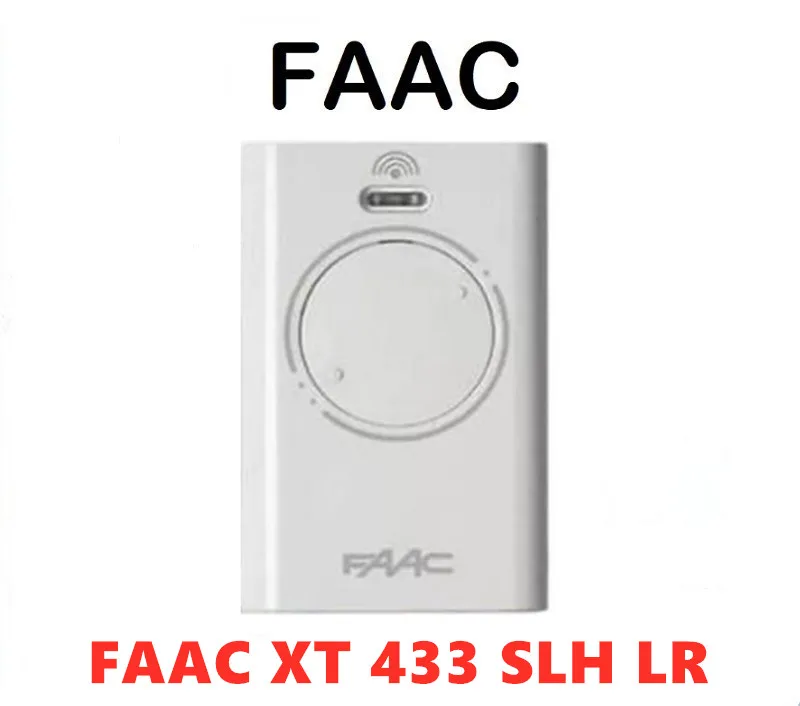 Для FAAC XT2 433 SLH LR(XT2 433SLH) гаражная дверь пульт дистанционного управления, не поддерживает клонирование
