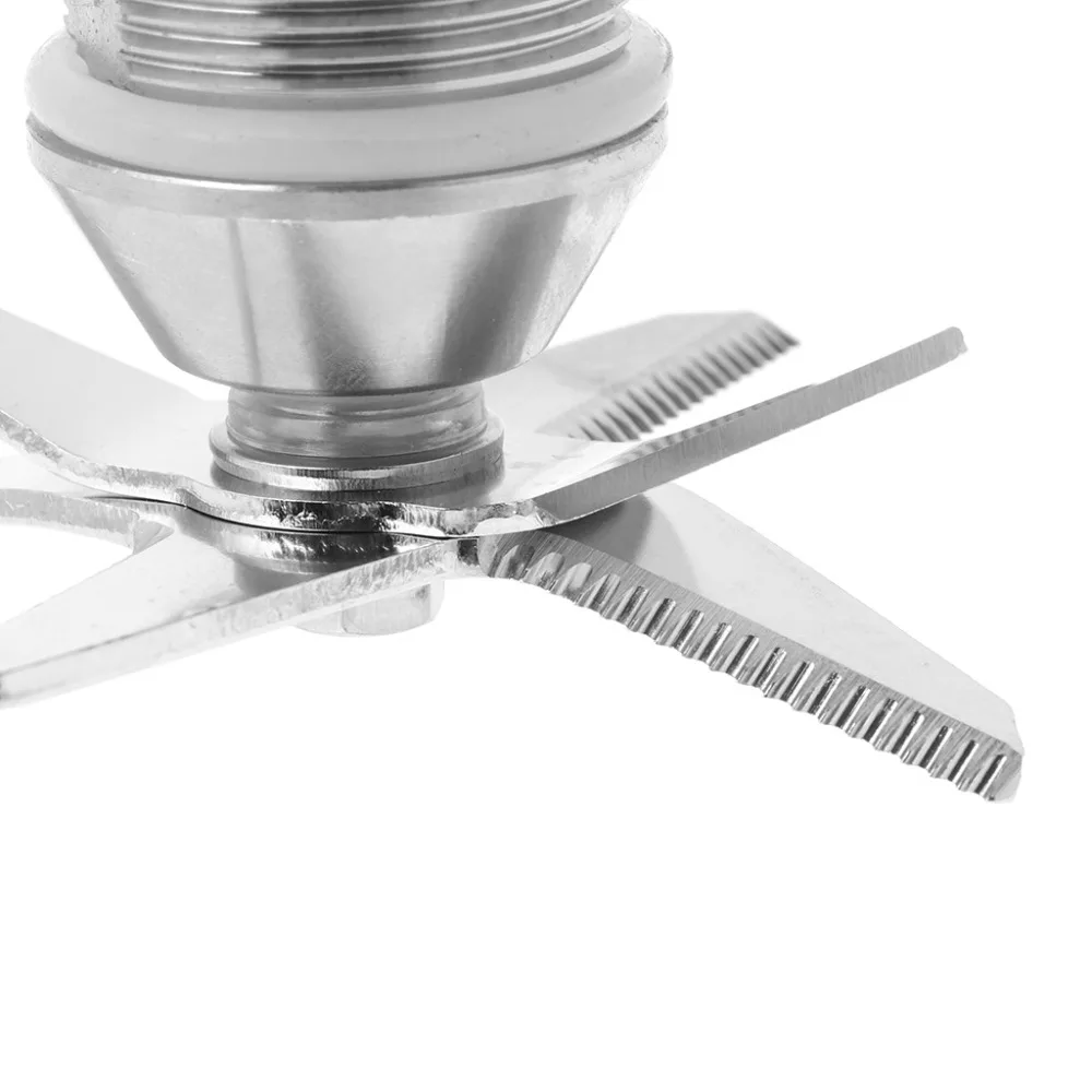 1 шт. нож для блендера из нержавеющей стали для дробления льда соковыжималка дробилка уплотнительное кольцо резкая смена зубов