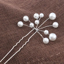 Жемчужные прически женские модные горячие шпильки имитирующие свадебные заколки для волос аксессуары для волос подружки невесты