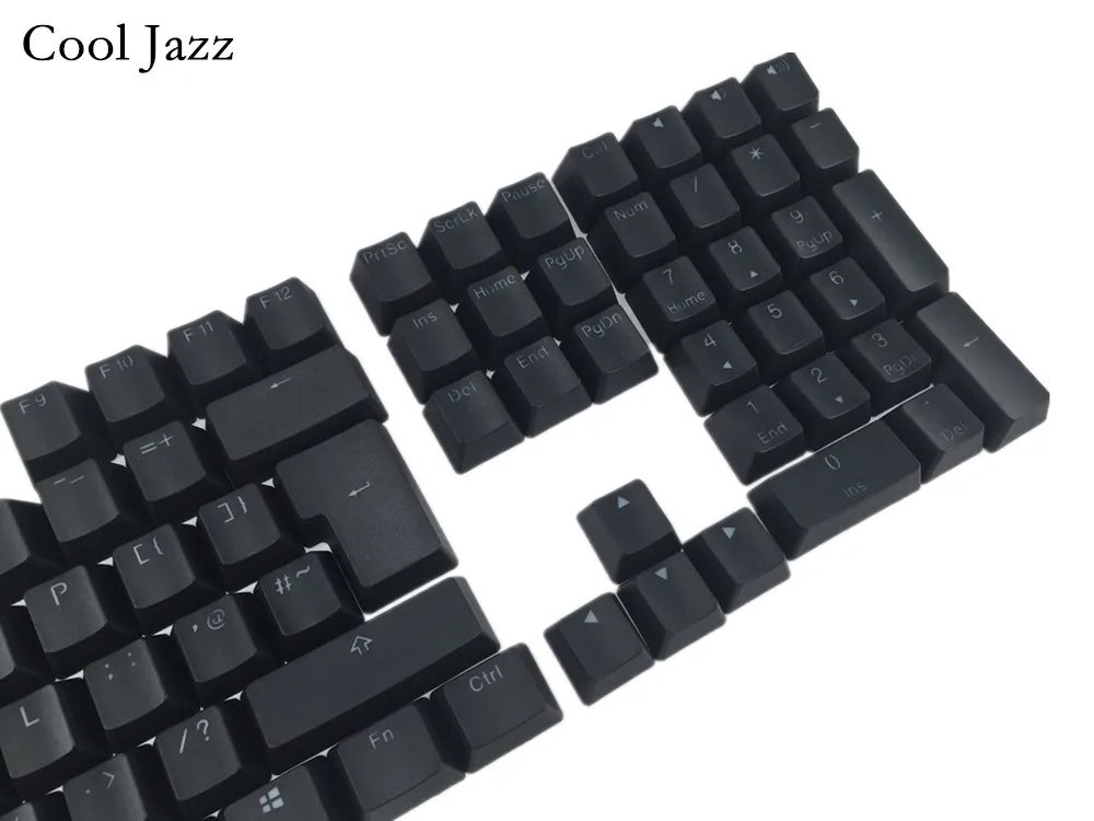 Крутые джазовые двухстрелочные черные толстые PBT UK ISO раскладка 109 клавиша с подсветкой OEM профиль Keycap для MX механическая клавиатура