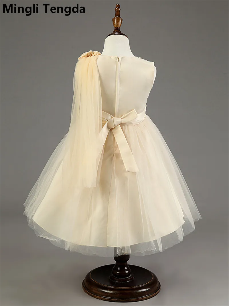 Mingli Tengda/бальное платье, платья с цветочным узором для девочек на свадьбу, платья с бантом для девочек, платья с цветочным узором для девочек