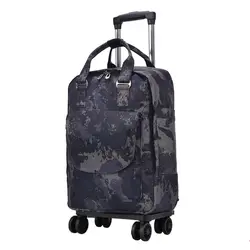 Для женщин сумка на колесиках для путешествий сумка/футляр рюкзак с колесом тележка для багажа на колесах Портативный чемодан