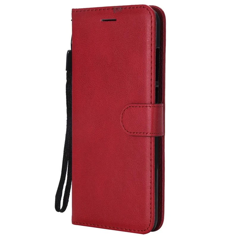 Чехол для Xiaomi Redmi 4X, чехол для телефона Xiaomi Redmi4X, чехол для Redmi 4A, модный роскошный кожаный ударопрочный кошелек с откидной крышкой для карт - Цвет: Красный