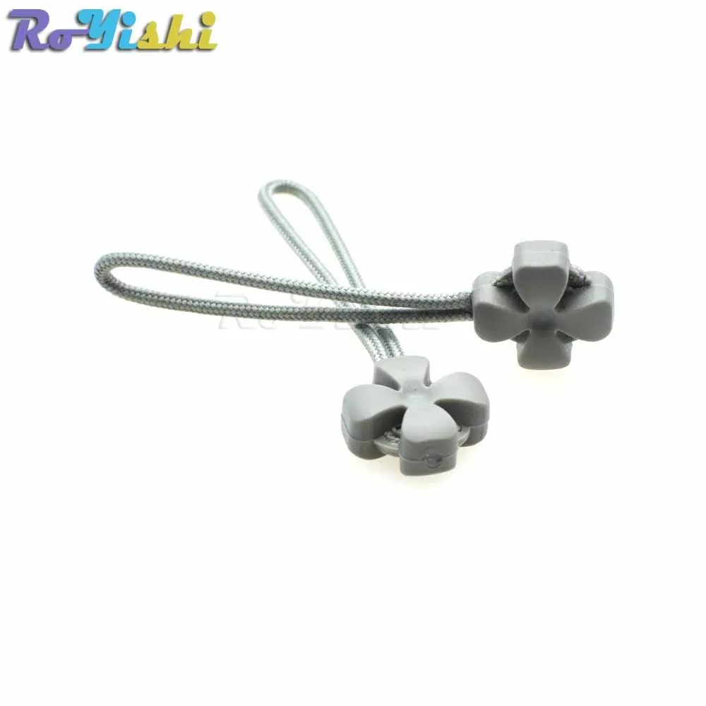 Mix Color Cord Zipper Pulls Strap Lariat Black 7pcs/pack For Apparel Accessories, zipper pullers,zipper accessories