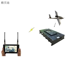 Delay rendah HD Video Link Drones UAV COFDM Pemancar Nirkabel Video Audio Transmitter dan Receiver HDMI/SDI input Ringan