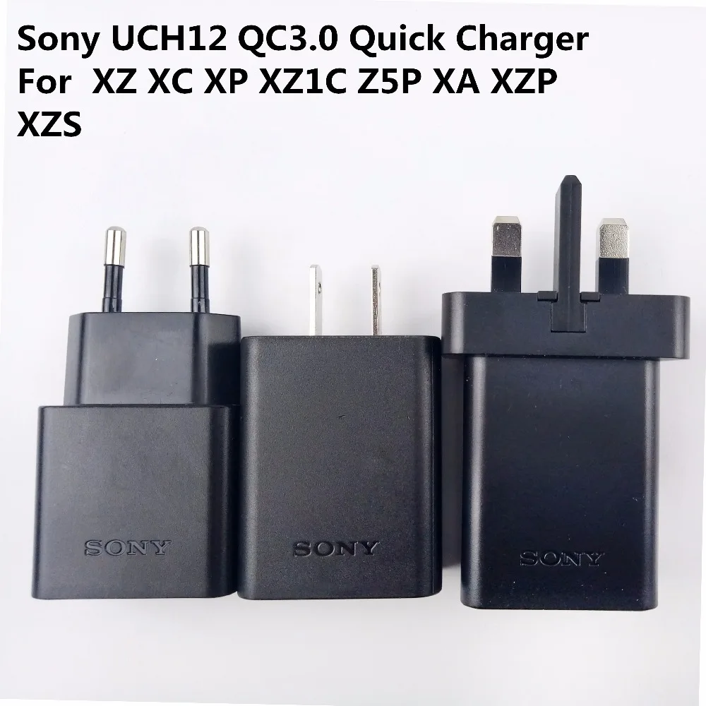 Original Sony uch12 Quick Charger ,USB wall Quick Charge 3.0