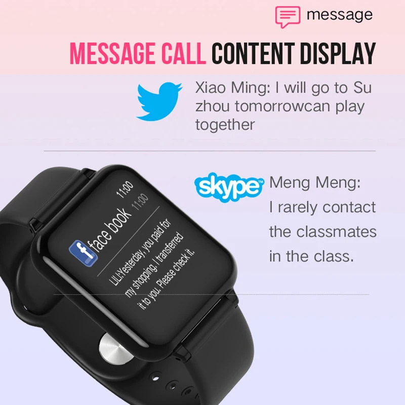 Maxinrytec B57 Смарт часы фитнес трекер шаги Smartwatch Браслет трекера физической