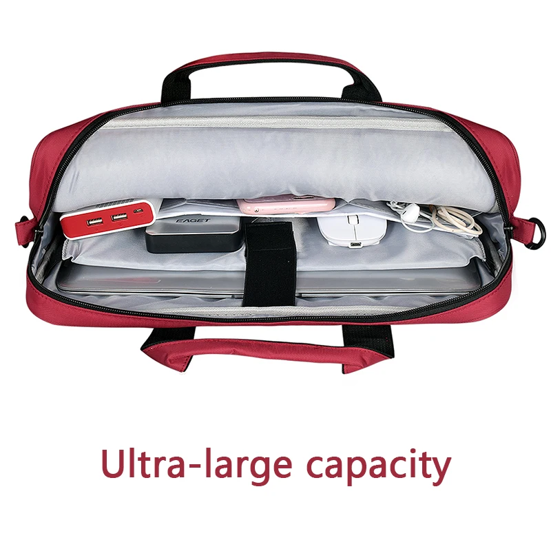 Tanie Nowy 13 14 15.4 15.6 wodoodporne etui na laptopa dla macbook air pro 13.3 cala, torebka na notebooka, torba na komputer na ramię