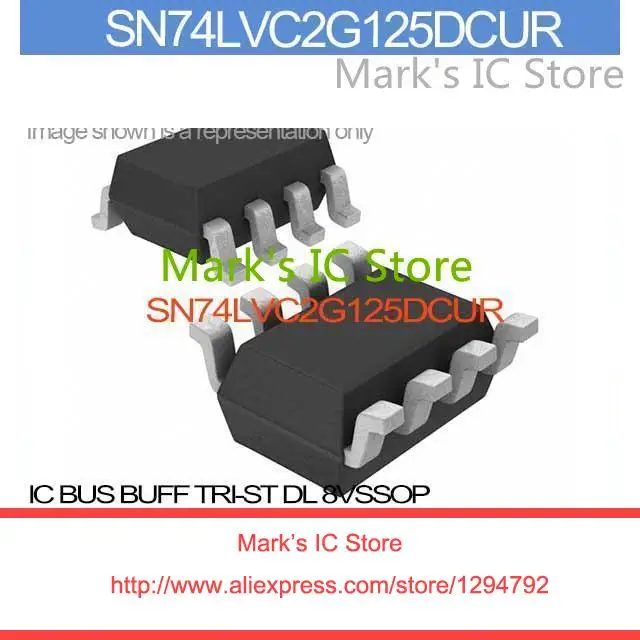 SN74LVC2G125DCUR IC BUS BUFF TRI DL 8VSSOP SN74LVC2G125D 74LVC2 ...