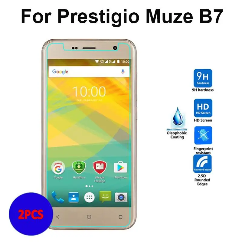 

2PC For Prestigio Muze B7 Tempered Glass Screen Protector 2.5d Safety Protective Film For Psp 7511 Duo On B 7 PSP7511DUO PSP7511
