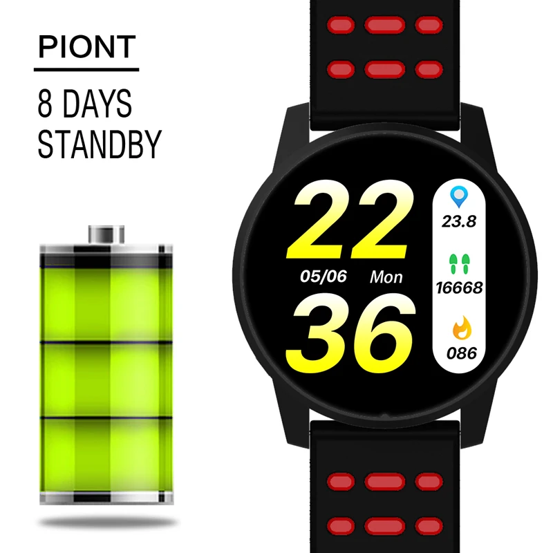LIGE спортивный умный браслет для мужчин и женщин IP67 водонепроницаемый браслет пульсометр Монитор артериального давления шагомер часы для Android ios
