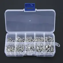 Remaches de aluminio de cabeza plana M2, remaches sólidos de cabeza plana, remaches de 3mm-18mm de longitud para remaches de cuero, 500 uds.