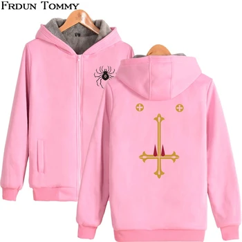 

Naruto Zipper Hoodies Thickened cotton Parkas women/Men Winter Coat Parka Cool College Style Casual Fashion Zippers