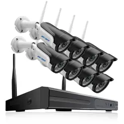 BESDER 8CH HD 960 P CCTV система беспроводной DVR P2P ИК ночного видения штекер Wifi IP CCTV камера безопасности система WiFi комплект видеонаблюдения