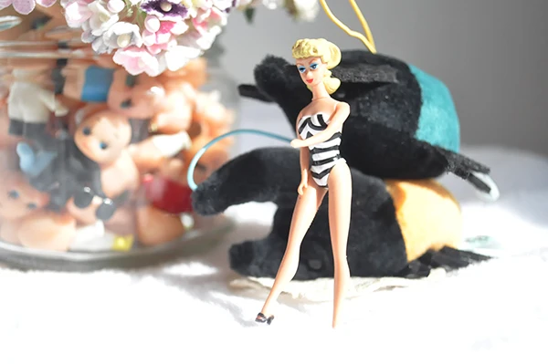 Милый мультфильм Ретро Винтажные персонажи Мини Мода девушка бикини принцесса Подвижная кукла игрушка Коллекция подарков на день рождения