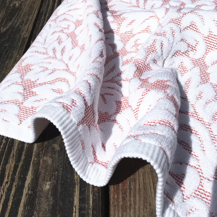 Прямая поставка розовый набор полотенец Emboss хлопок ванна, пляж, лицо Наборы полотенец для взрослых носовой платок для ванной комнаты 130*70 см 70*45 см 45*30 см