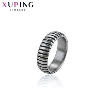 

Xuping for Men Fashion Stainless Steel Jewelry Ring Trendy Jewelry New Year's Day and Valentine's Day Gifts 15889