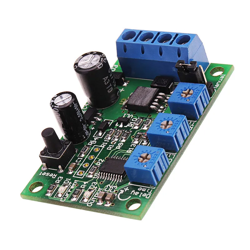 

6V12V24V10A DC Motor Overcurrent Protector Block Up Overload Protector Module With Adjustable Current Limiting Switch