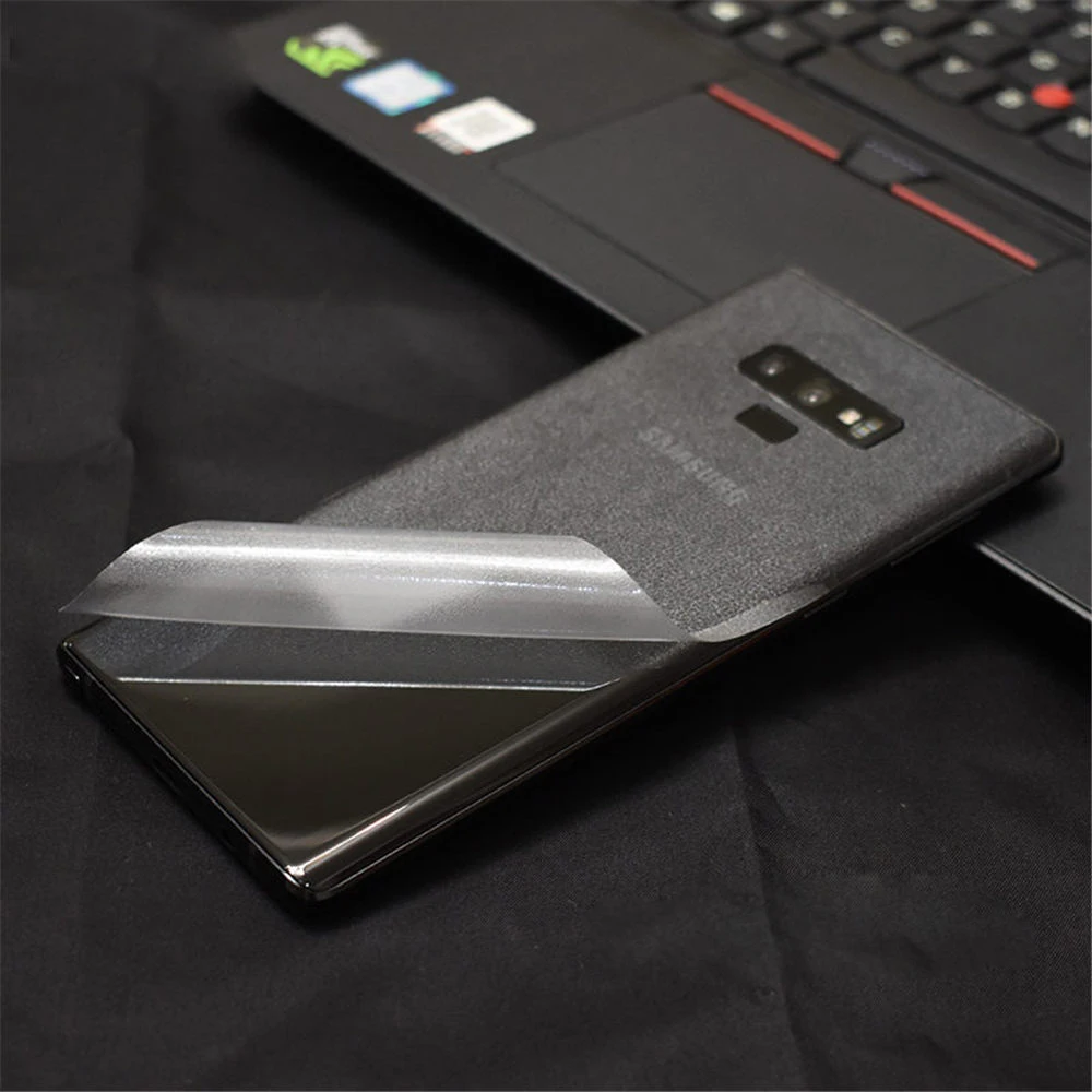 Мягкая пленка из углеродного волокна для samsung Galaxy Note 9 8 S9 S8 S10 S10e Plus прозрачная