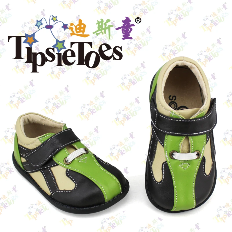  TipsieToes Brand High Quality Leather Stitching Baby Kids Sneakers Shoes Moccasins Loafers For Boys