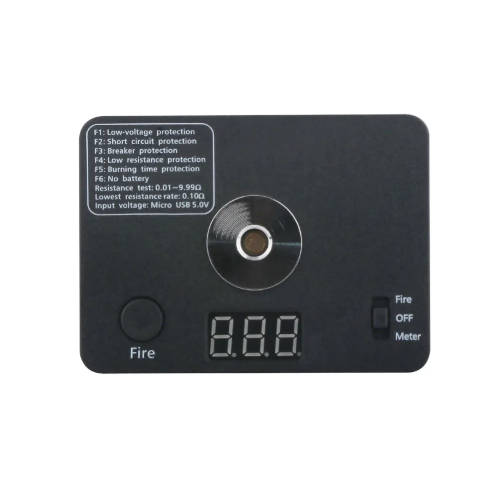 521 Tab Mini V3 Ohm Meter Reader Resistance Tester Vape Coil Wire DIY