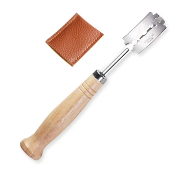 

Multifunctional Stainless Steel Blades Bread Cutter for Slashing Scoring Bread Dough with 4 Blades LXY9 AP09