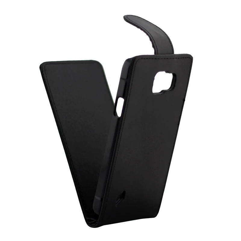 

For Samsung Vertical Flip Magnetic Button Leather Case for Samsung Galaxy S6 Active G890 Black