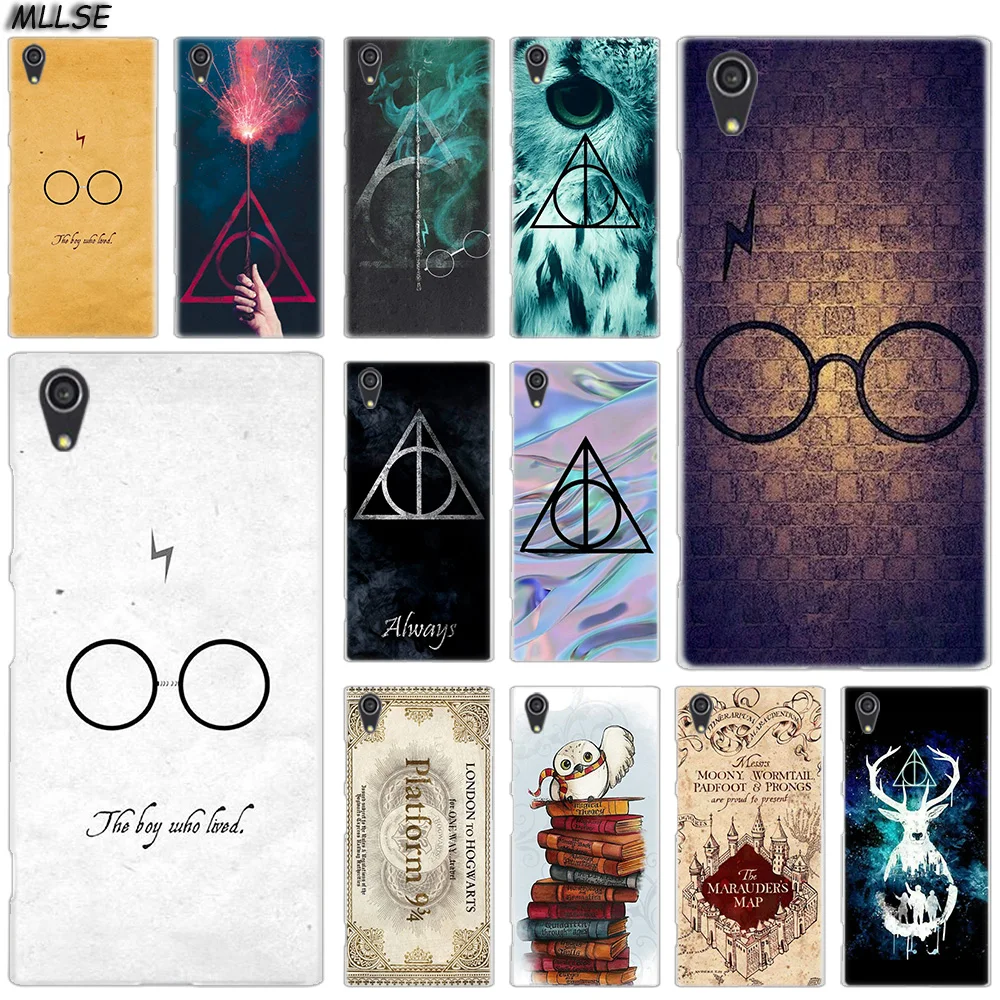 

MLLSE Harry Potter The Deathly Hallows Case Cover for Sony Xperia X XA XA1 XA2 Plus XA3 XZ XZ1 XZ2 XZ3 XZ4 Compact L1 L2 L3 Hot