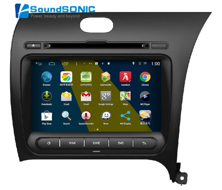 Top Android 4.4.4 For Kia Cerato K3 Forte 2013 2014 2015 (Right Drive) Car Radio Stereo DVD GPS Navigation Autoradio Head Unit 5