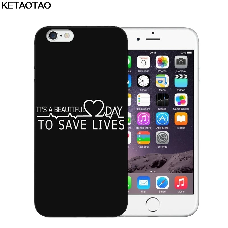 KETAOTAO серый Анатомия мой человек телефон чехол s для iPhone 4S 5C 5S 6 6S 7 8 Plus X Чехол кристально чистый мягкий TPU чехол s - Цвет: Бежевый