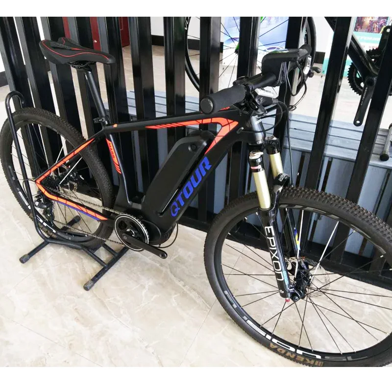 2018 Новинка MTB углеродное волокно электр рама UD поверхность дисковый тормоз