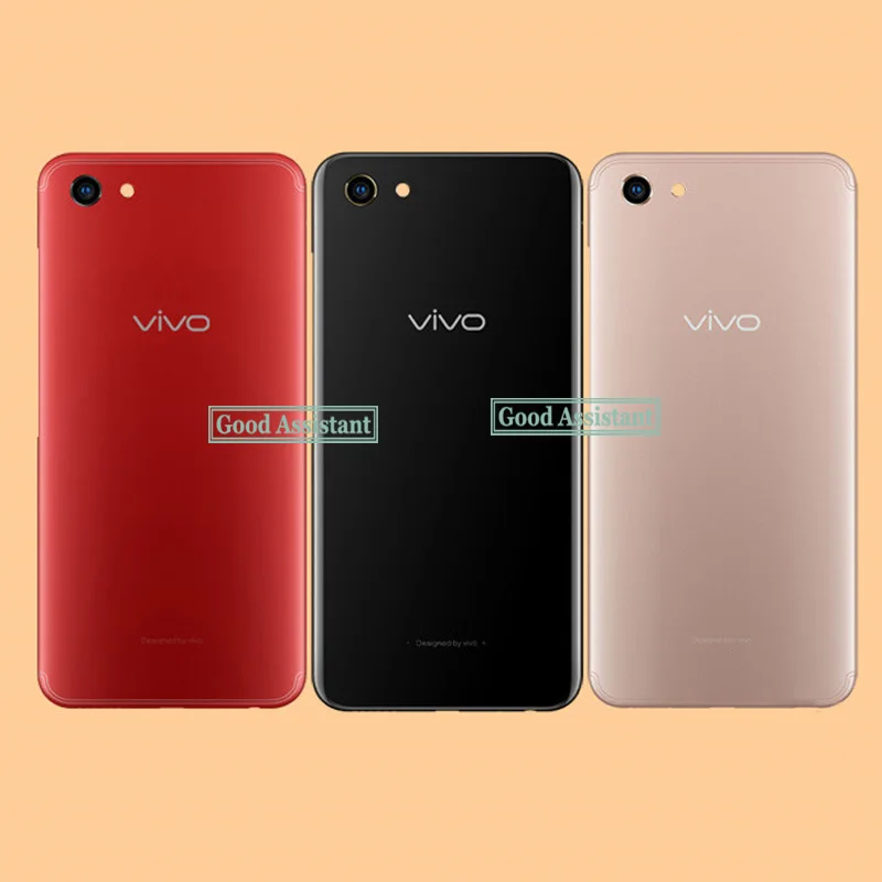 Красный/черный/золотой 6,2 дюйма для BBK Vivo Y81/Vivo Y81S/Vivo Y81i задняя крышка батарейного отсека, корпус, чехол, Задняя стеклянная линза, запчасти