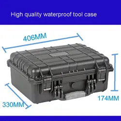 Чехол для инструментов toolbox чемодан ударопрочный герметичный водонепроницаемый пластиковый чехол оборудование коробка камера корпус