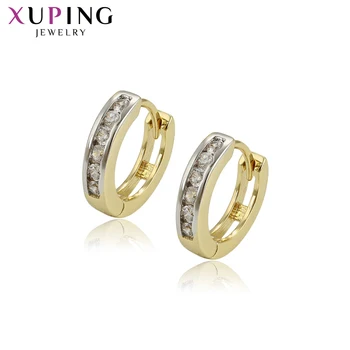 

Xuping Classic Hoop Earrings Temperament Ladies Wild Style for Women Jewelry Christmas Gift 97149