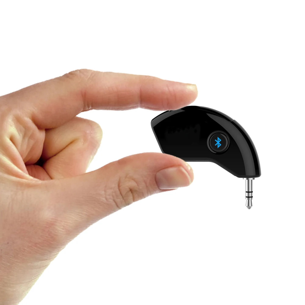 Mini Bluetooth Car Kit Bluetooth Receiver Hands-free 3.5mm AUX Output Adapter For Music Mobile Phones Mini Bluetooth Car Kit Bluetooth Receiver Hands-free 3.5mm AUX Output Adapter For Music Mobile Phones
