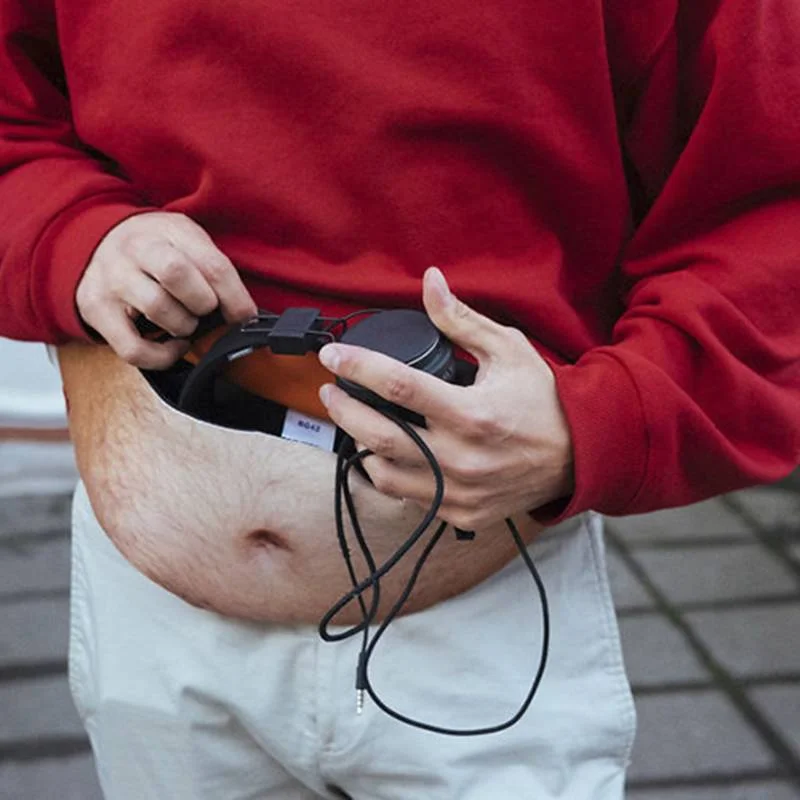Сумка унисекс Dadbag Dad Bod поясная сумка чехлы-бумажники пивная для живота забавные