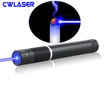 CWLASER 5-в-1 Мощность Фул 1500 mW-3000 mW реальные Мощность 450nm Фокусируемый Синяя лазерная указка сжигания высокой мощности(5 цветов