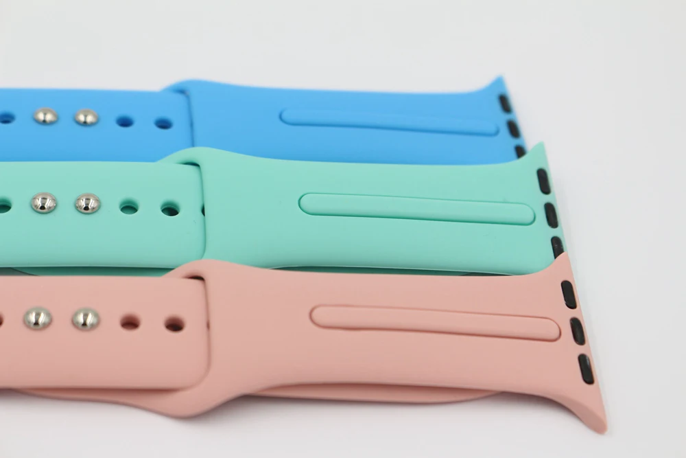 URVOI Sport band for apple watch series 1 2 Ultraman silicone strap for iWatch with pin and tuck closure single workout color18
