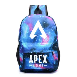 2019 APEX легенды герой игры побег ночник школьная сумка рюкзак для обувь мальчиков и девочек плеча внешней торговли студент bookbag