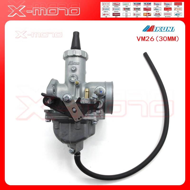 Online 30mm Mikuni VM26 carburador para 150cc 160cc 200cc 250cc CRF KLX TTR XR pozo motos de la motocicleta moto
