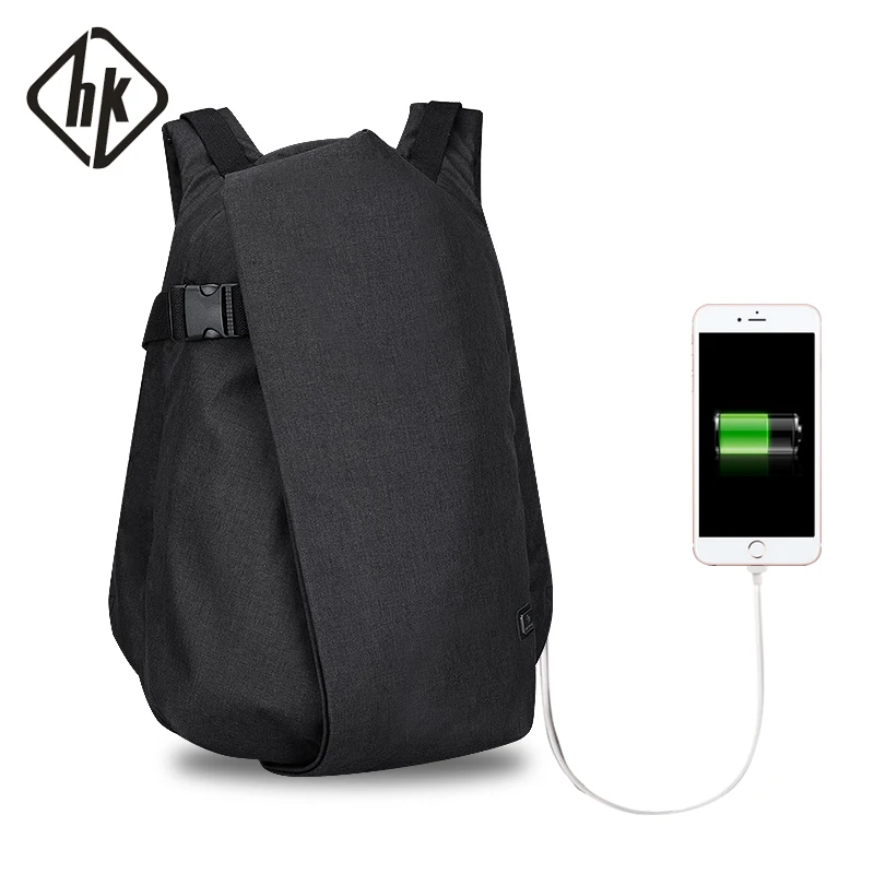 

Anti Theft Backpack Waterproof USB Charging Men Laptop Backpack 15.6 Fashion Travelling School Bags for Teenager Boys Black Grey