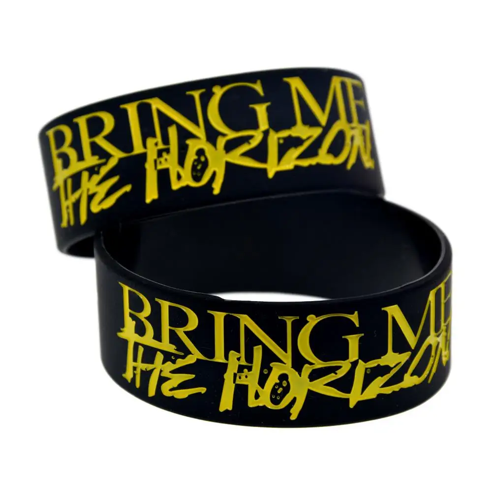 1 шт. BMTH Bring Me The Horizon силиконовый браслет для музыкального концерта