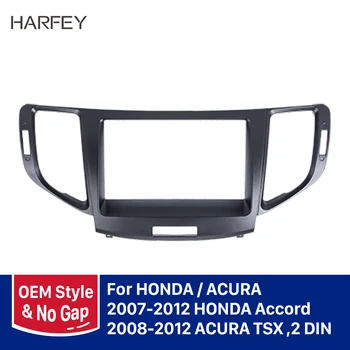 

Harfey 2Din Car GPS Autoradio Stereo Fascia Panel Kit for 2010 Honda Accord Europe/Spirior/ACURA SR9 Trim Install Frame Dash Kit